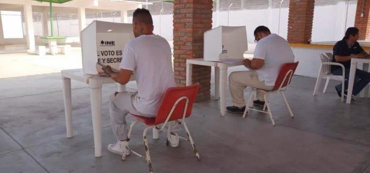 83 personas votaron en El Penal de Rioverde   