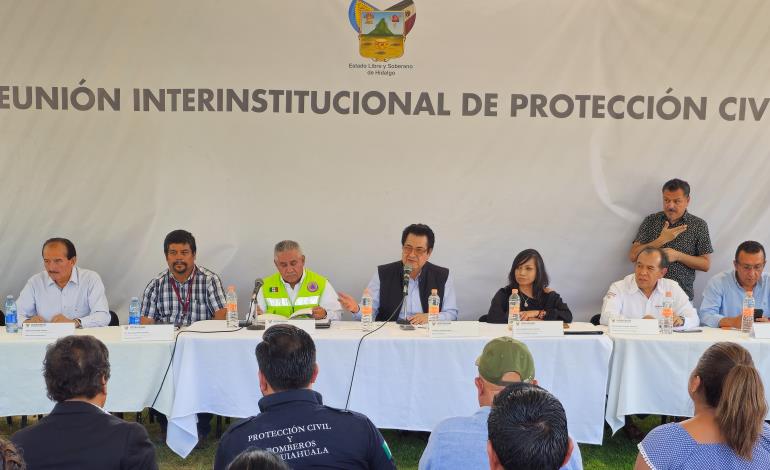 Progreso de Obregón, sede de Reunión Interinstitucional de Protección Civil 