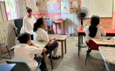 5 mil ventiladores a escuelas de la zona