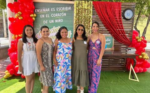 Bellas maestras festejaron su día

