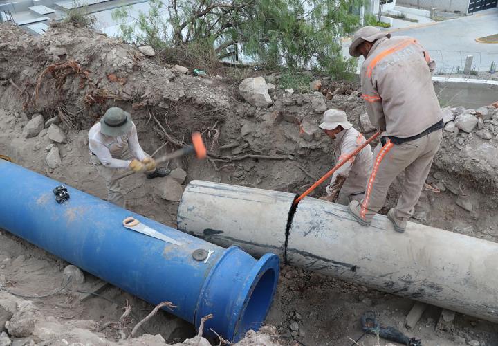 Entra en funcionamiento nueva línea de conducción de agua potable