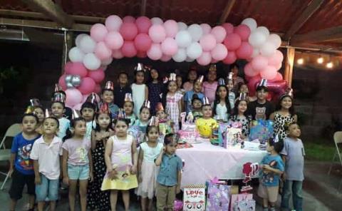 7 años celebró Gianna Antonella 
