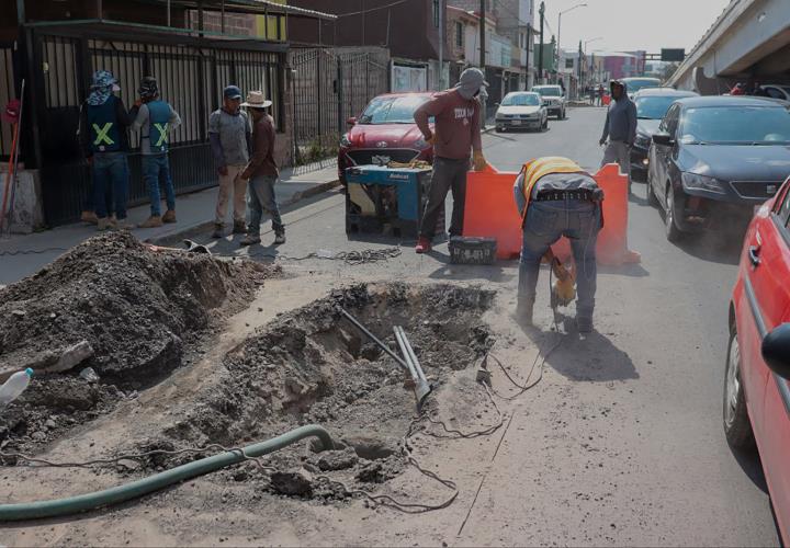 SIPDUS verificó drenaje en colonia Geovillas