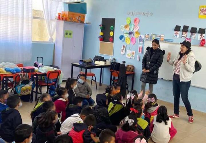 IHE organizó "Un día de arte en tu escuela" en primaria de Tolcayuca