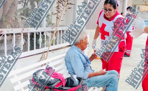 
Abuelito sufrió golpe de calor
