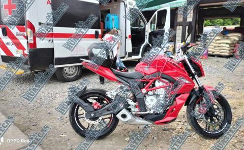 
Motociclistas se accidentaron
