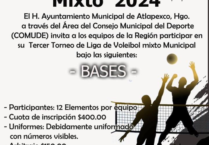 Invitan a torneos en Atlapexco