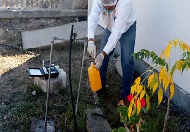 COPRISEH REALIZA MONITOREO DEL CLORO EN FUENTES DE AGUA POTABLE