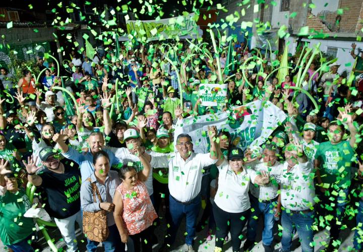 El Partido Verde arrasó en San Luis Potosí