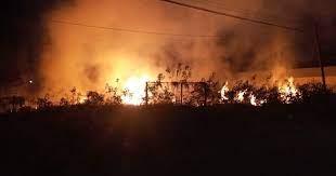 Piromaniaco Causo incendio  