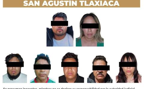 Asegura SSPH grupo generador de violencia en San Agustín Tlaxiaca