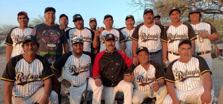 Listo el rol del Softbol Veteranos 