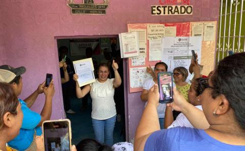 En recuento de votos ganó Clara Castro
