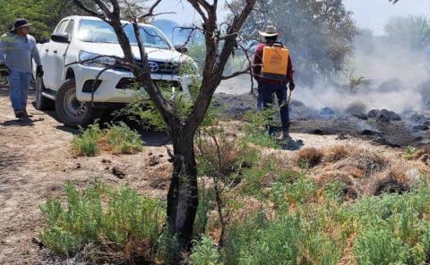 Atacan dos incendios en la zona Huasteca