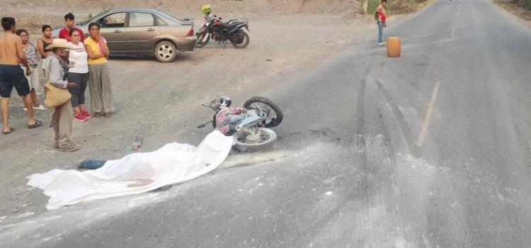 MOTOCICLISTA MUERTO