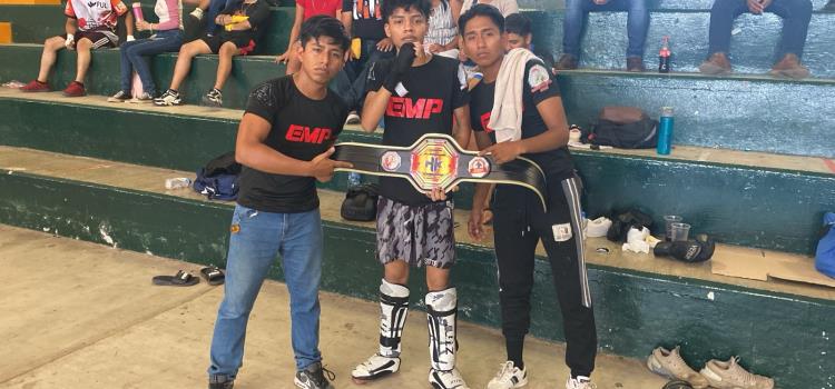 Destacaron tamazunchalenses en campeonato Huasteca Kombat