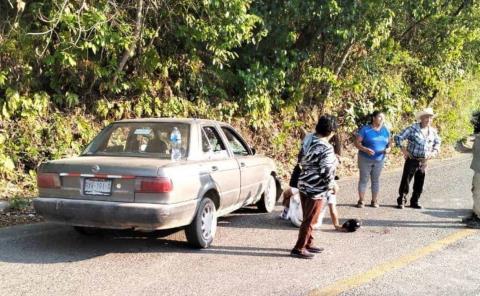 Tres motociclistas resultaron lesionados