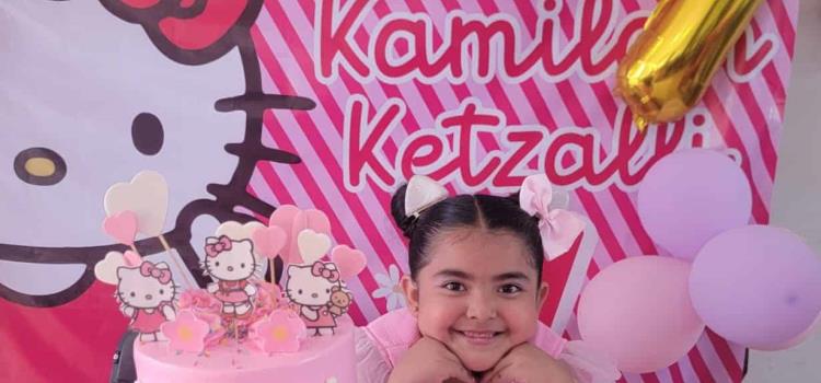 Kamila Quetzalli cumplió 7 años 