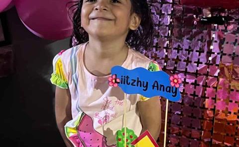 4 años cumplió la linda Litzy Anahí
