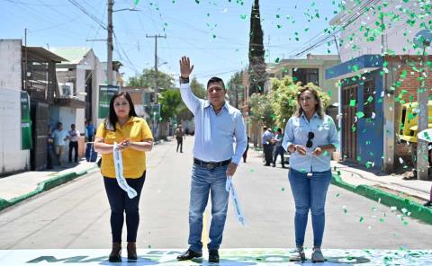 Inaugura Calle 99 Ricardo Gallardo 
