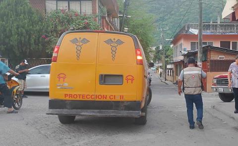 Anciano desmayó en barrio del Carmen