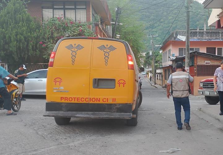 Anciano desmayó en barrio del Carmen