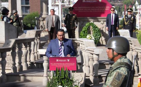 Conmemoración del natalicio 
del General Felipe Ángeles
