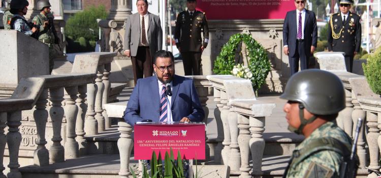 Conmemoración del natalicio del General Felipe Ángeles