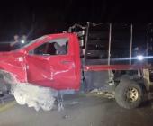 SE ACCIDENTÓ UNA CAMIONETA