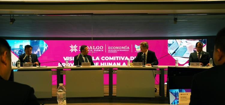 Gobierno de Hidalgo y la provincia de Hunan firman carta intención de hermanamiento 