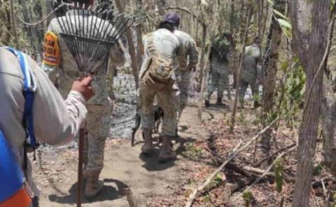 Viviendas en riesgo por incendio forestal