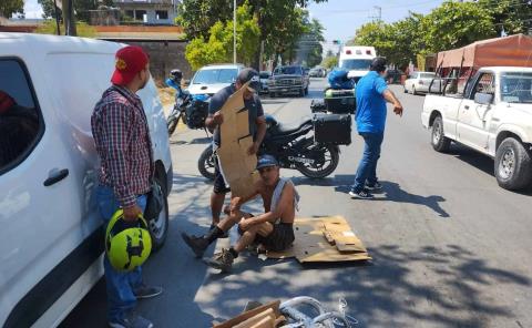 Autobús impactó a un pepenador