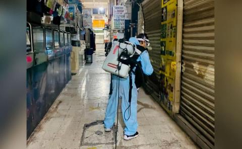 Continúa la fumigación nocturna en mercados 
