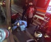 Motociclista quedó grave en accidente