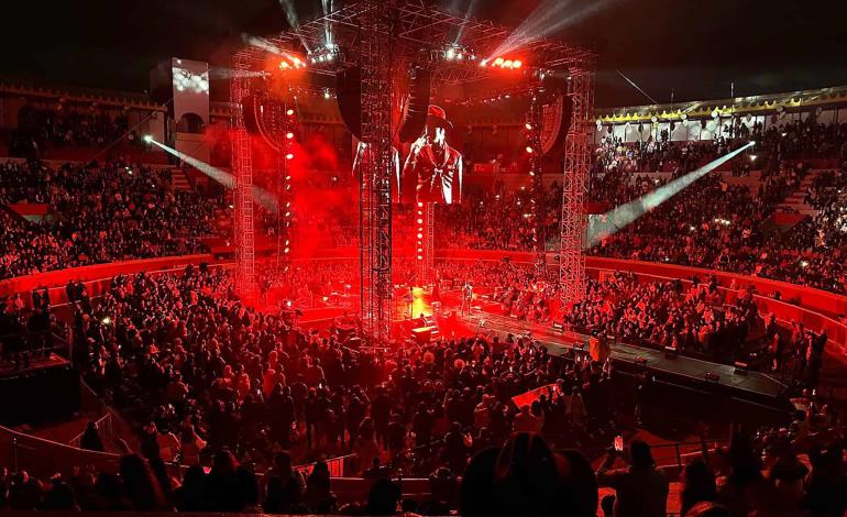 Alejandro Fernández enamora a más de 6 mil personas en la Monumental Plaza de Toros Vicente Segura