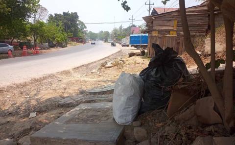 Deficiente recolección de desechos en zona norte