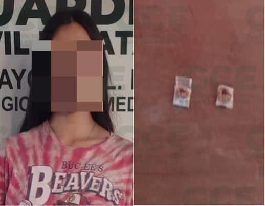 Atraparon a mujer con droga sintética 