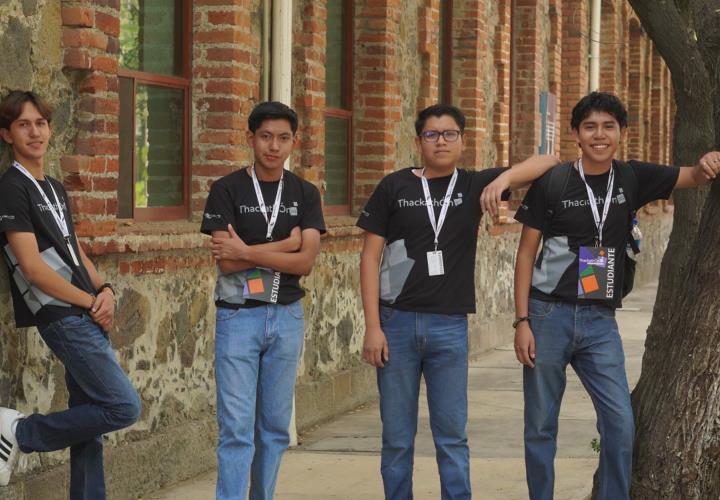 Estudiantes del CECyTEH Hidalgo ganaron primer lugar en el ThackathónNacional de los CECyTEs 2024