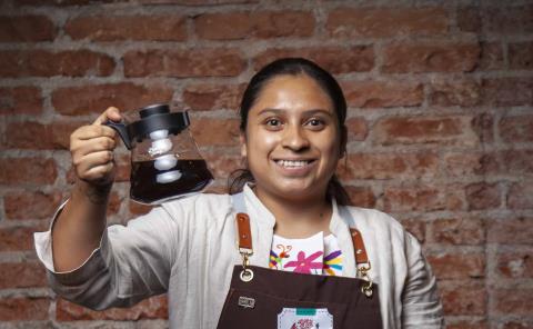 Barista promueve café hidalguense tras ganar premio