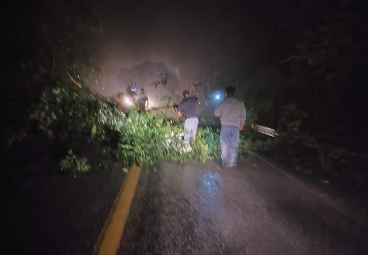 Complicaciones en vías por lluvias