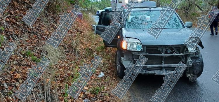 Familia se accidentó