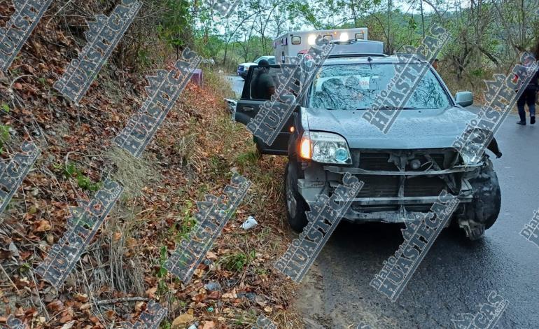 Familia se accidentó