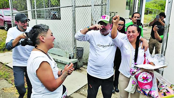 Libre Sanjuana tras el indulto