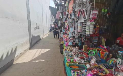 Exigen a Plazas y Mercados aplicar reglamento ante invasión de calles