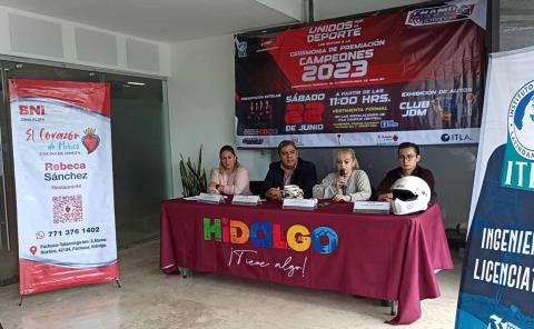 Celebrarán a campeones de automovilismo de Hidalgo