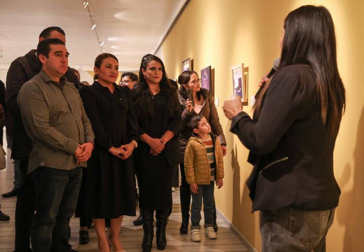 Se exhibe obra de las artistas visuales Valentina Aguado, Carla Ibarra y Victoria Akino