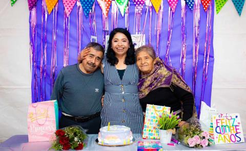 Paty Cano feliz pasó su cumple 
