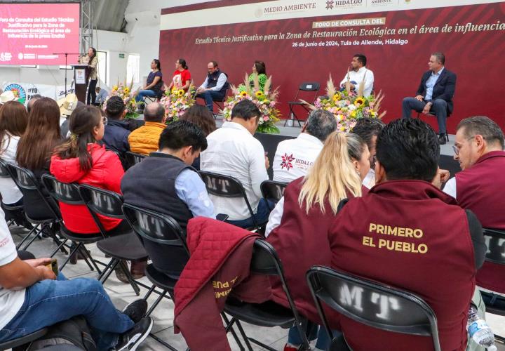 Realizan foro participativo previo a la declaración de Zona de Restauración Ecológica en Tula