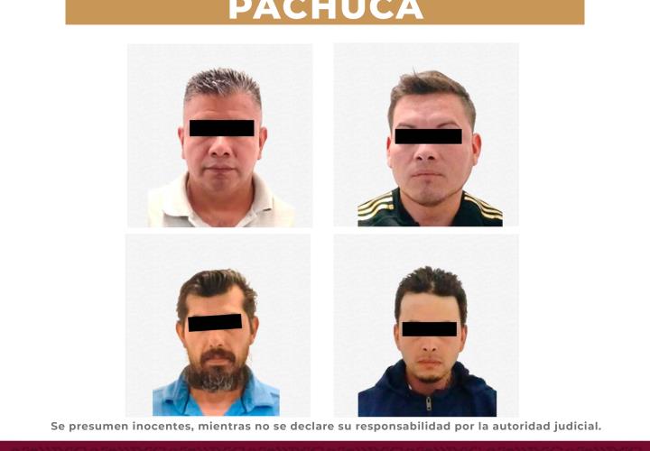 SSPH detiene a banda dedicada a la extorsión y robo con violencia