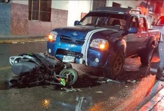 BRUTAL CHOQUE DEJÓ UN HERIDO